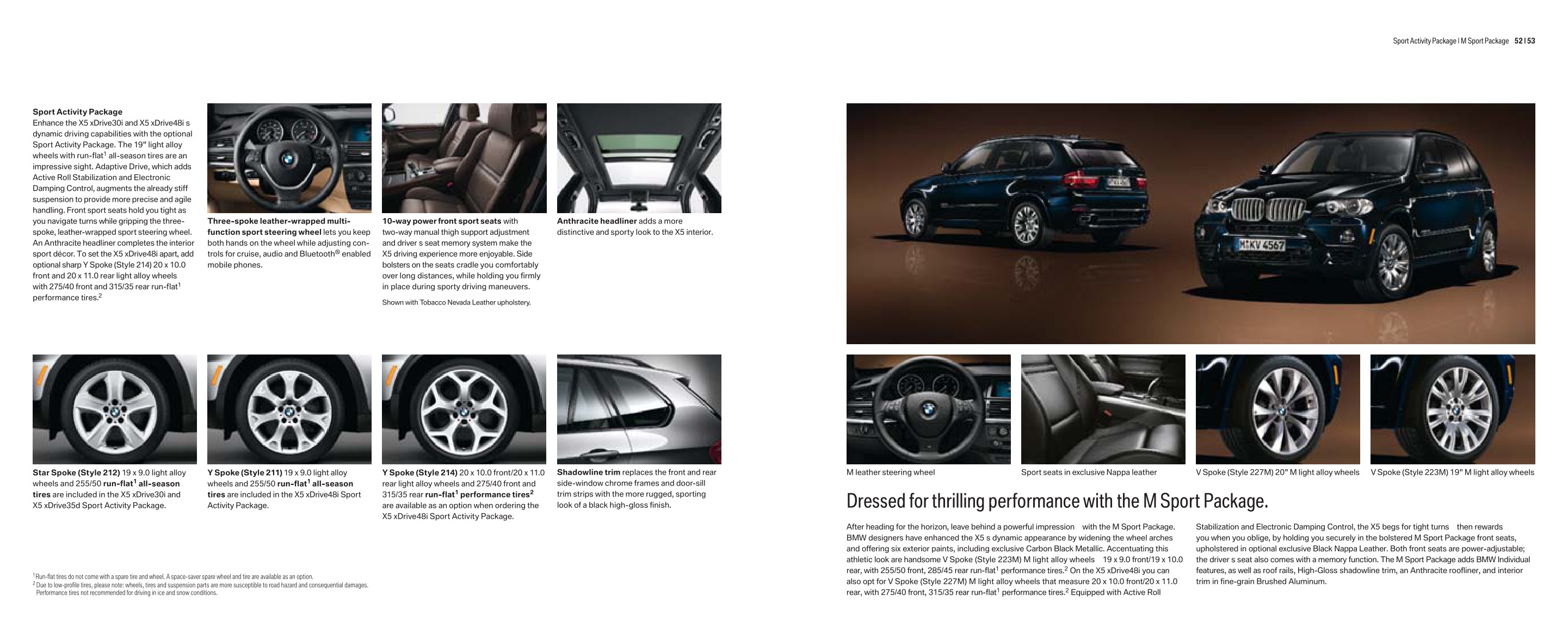2010 BMW X5 Brochure Page 23